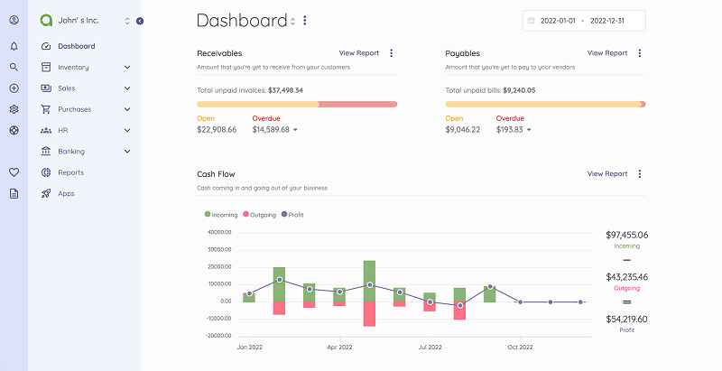 Akaunting software de contabilidad para autónomos