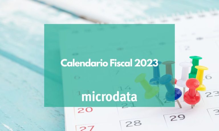 calendario fiscal 2023