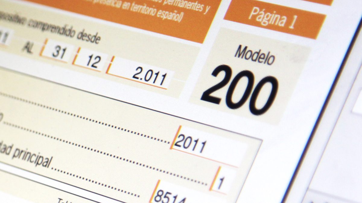 retenciones impuesto sociedades modelo200