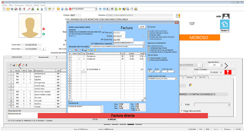 Contanet software contable