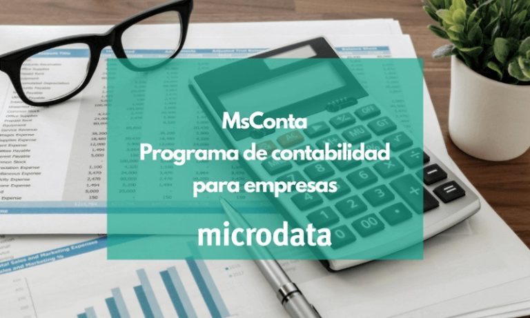 Programa de contabilidad MsConta