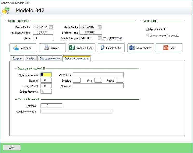 Visionwin programas para autónomos de contabilidad